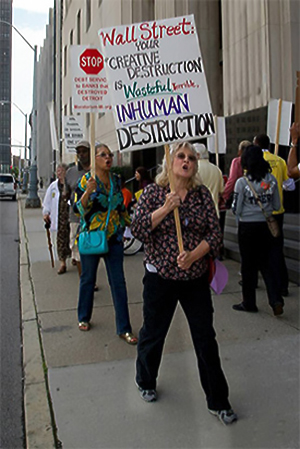 michigan_workers_protest Michigan workers protest against the banks' looting of Detroit